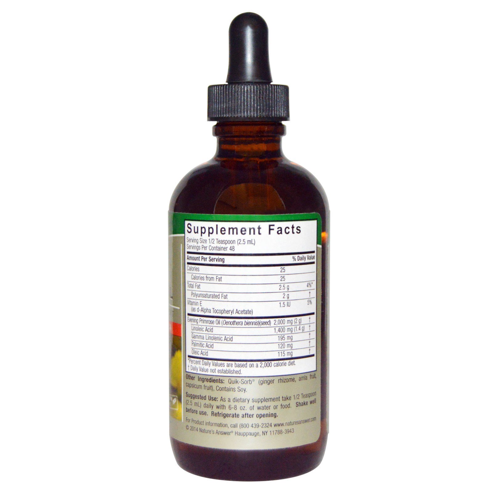 Nature's Answer, Óleo de Prímula, 4 fl oz (120 ml) - Imagem 2