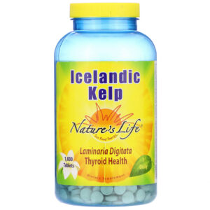 Comprar nature's life, icelandic kelp, 1,000 tablets preço no brasil algas algas marinhas marcas a-z nature's plus superalimentos suplementos suplemento importado loja 3 online promoção -