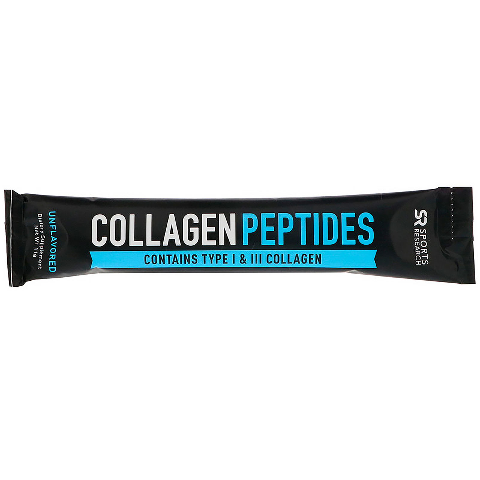 Sports Research, Peptídeos de colágeno, sem sabor, 20 pacotes, (11 g) cada - Imagem 3