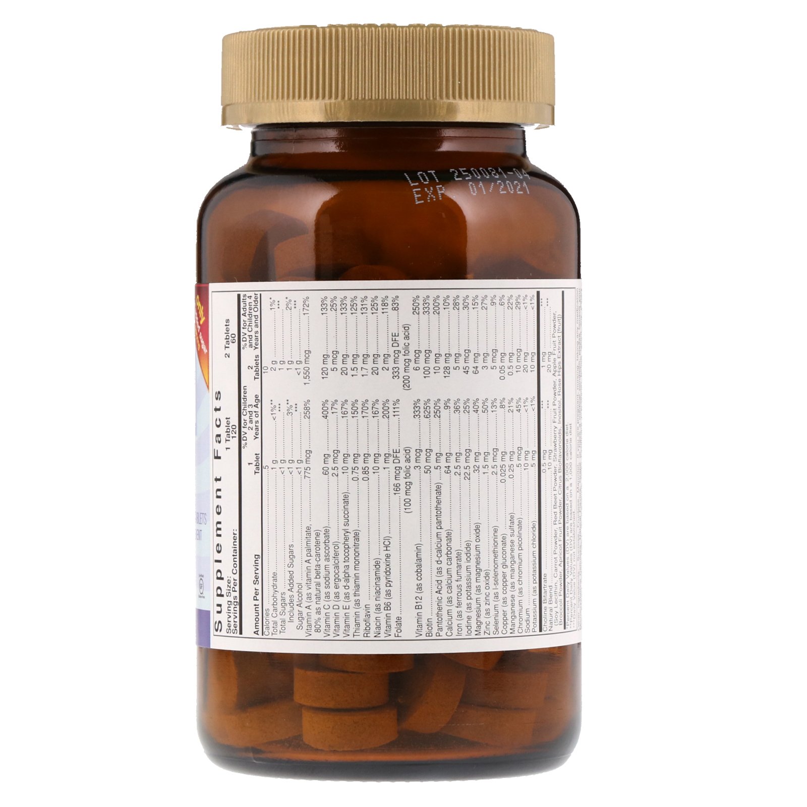 Solgar, Kangavites, Fórmula Infantil Completa de Multivitamínicos e Minerais, sabor Bouncin'Berry, 120 comprimidos mastigáveis - Imagem 2