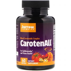 Comprar jarrow formulas, carotenall, complexo de carotenoides mistos, 60 cápsulas softgel preço no brasil depressão sam-e tópicos de saúde suplemento importado loja 149 online promoção -