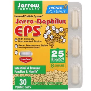 Comprar jarrow formulas, jarro-dophilus eps, 25 bilhões, 30 cápsulas vegetais preço no brasil probióticos suplementos nutricionais suplemento importado loja 307 online promoção -