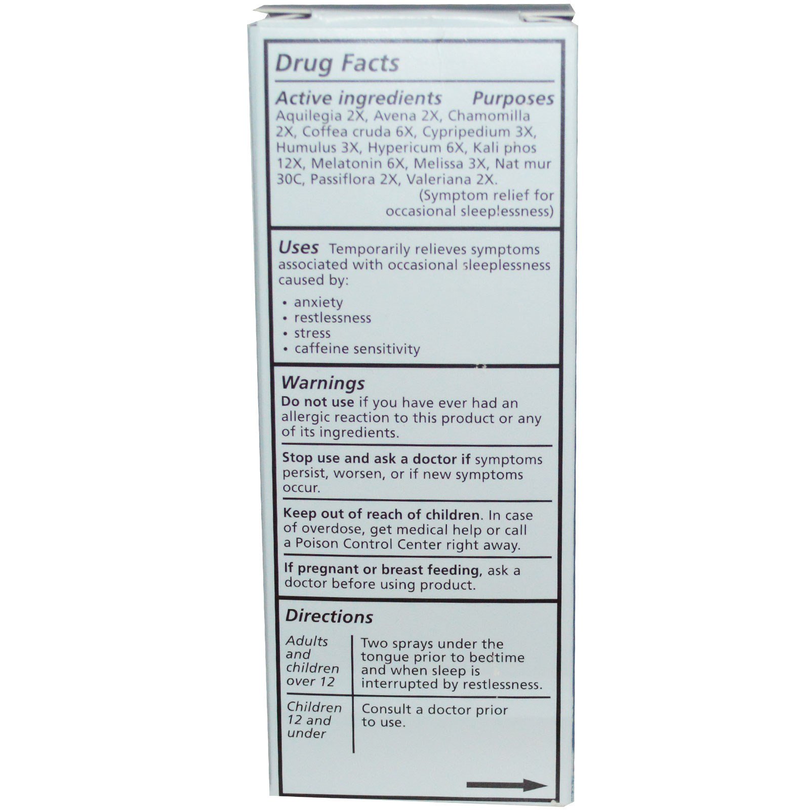 Liddell, Ins, Insônia, Spray Oral, 1 fl oz (30 ml) - Imagem 2