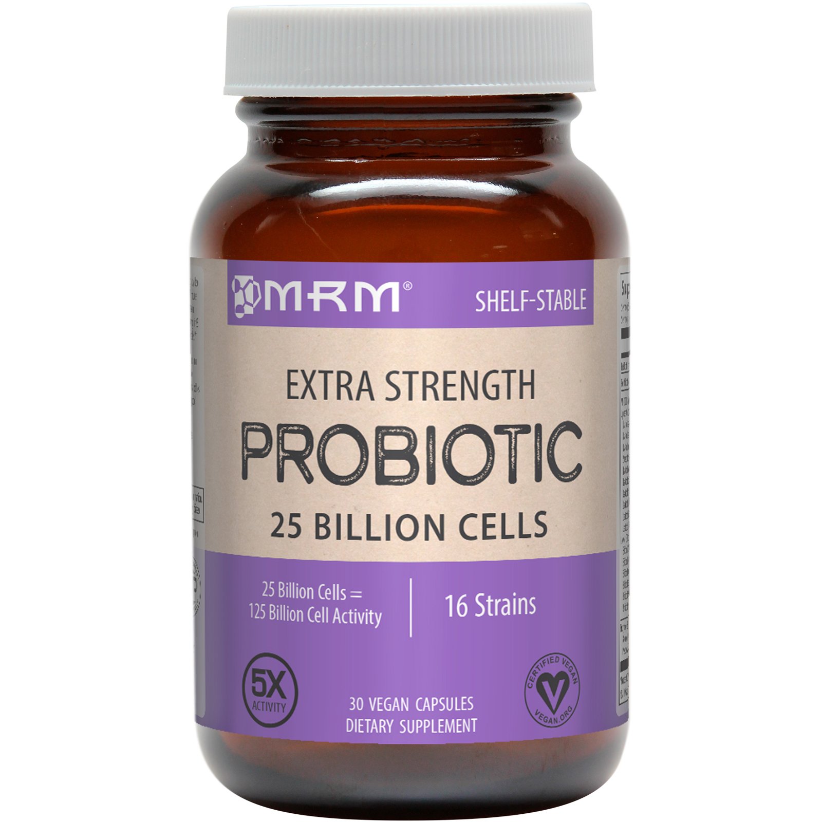 MRM, Probiótico Extrapotente, 30 Cápsulas Veganas