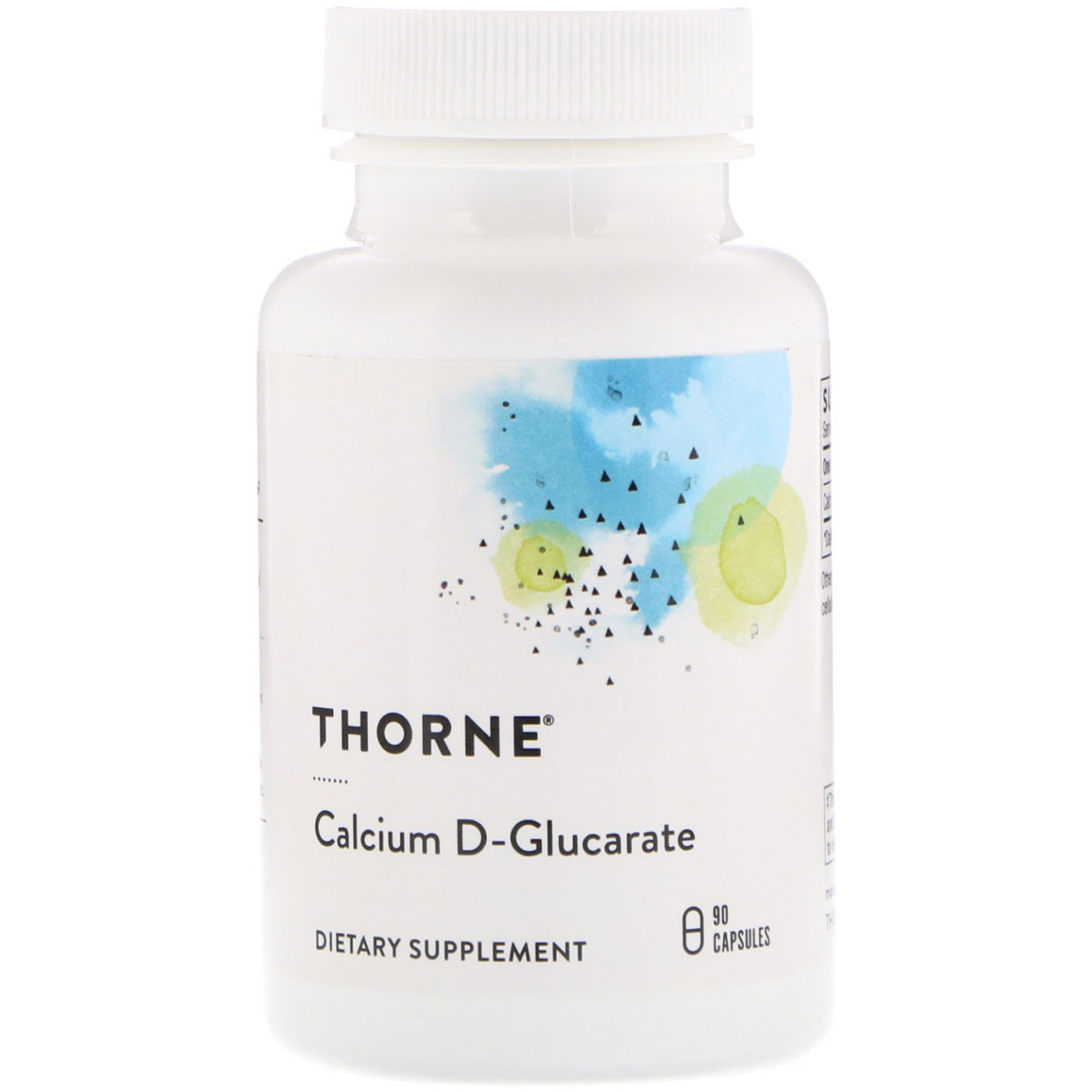 Thorne Research, D-Glucarate de cálcio, 90 Cápsulas