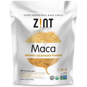 Comprar zint, maca, pó gelatinizado orgânico, 16 oz (454 g) preço no brasil energy herbs & botanicals maca suplementos em oferta suplemento importado loja 213 online promoção -