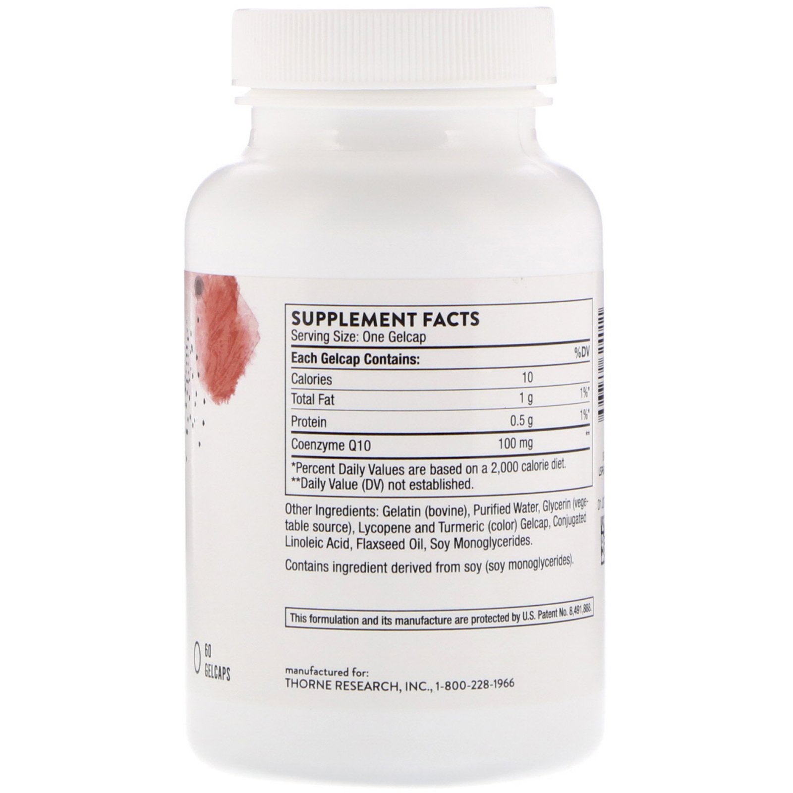 Thorne Research, Q-Best 100, 60 Cápsulas de Gel - Imagem 2