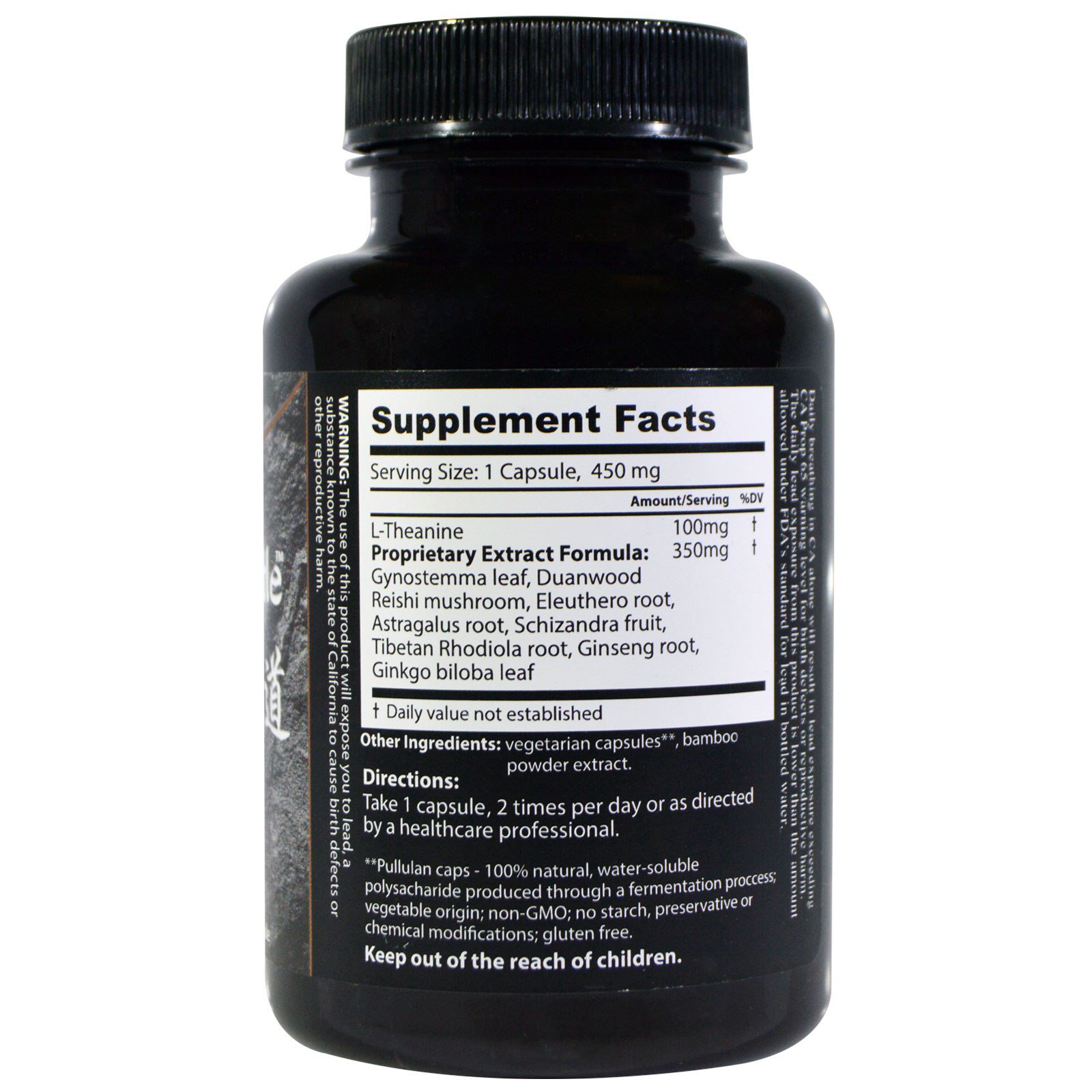 Dragon Herbs, Tao in a Bottle, 450 mg, 60 Cápsulas - Imagem 2