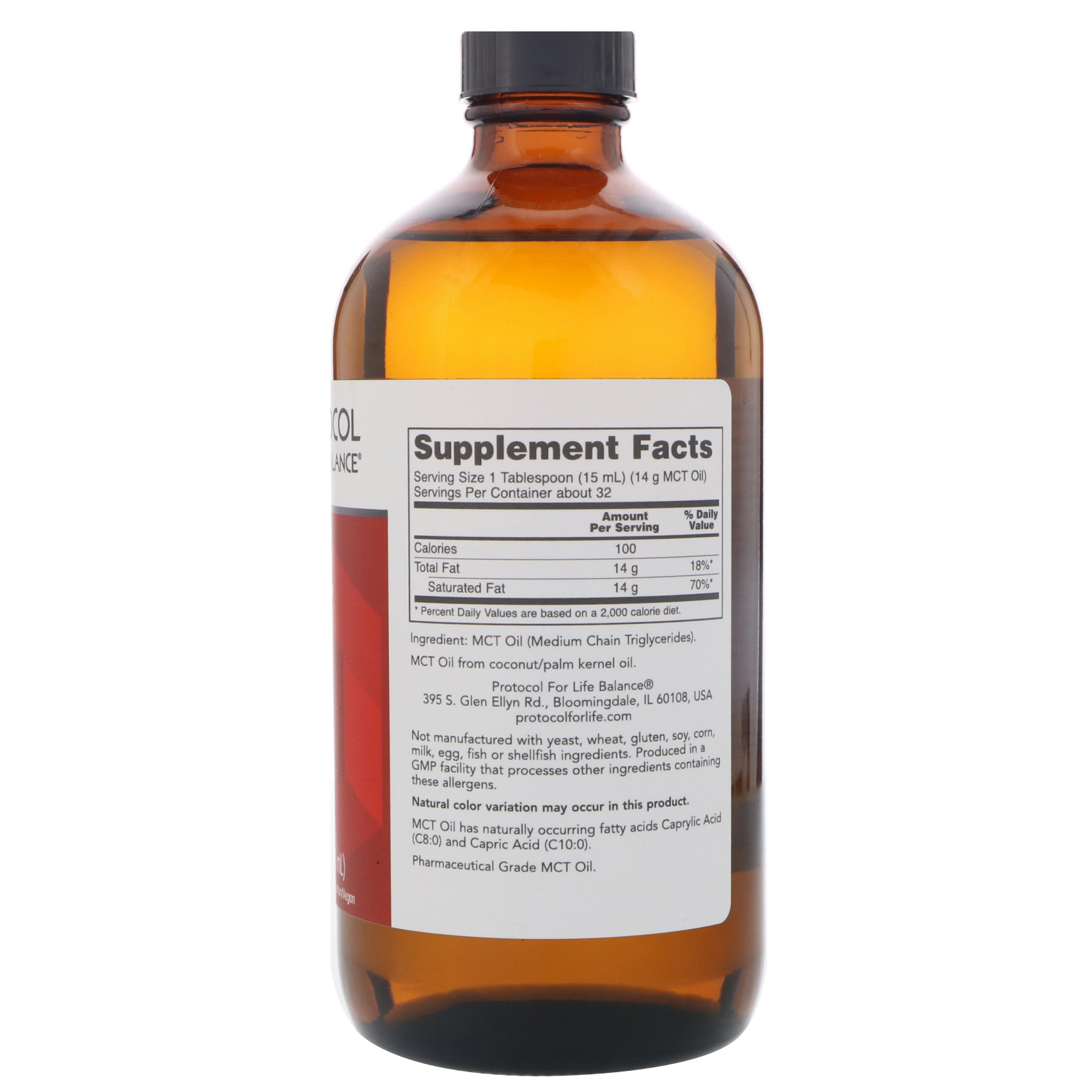 Protocol for Life Balance, Óleo de TCM Puro, 473 ml - Imagem 2