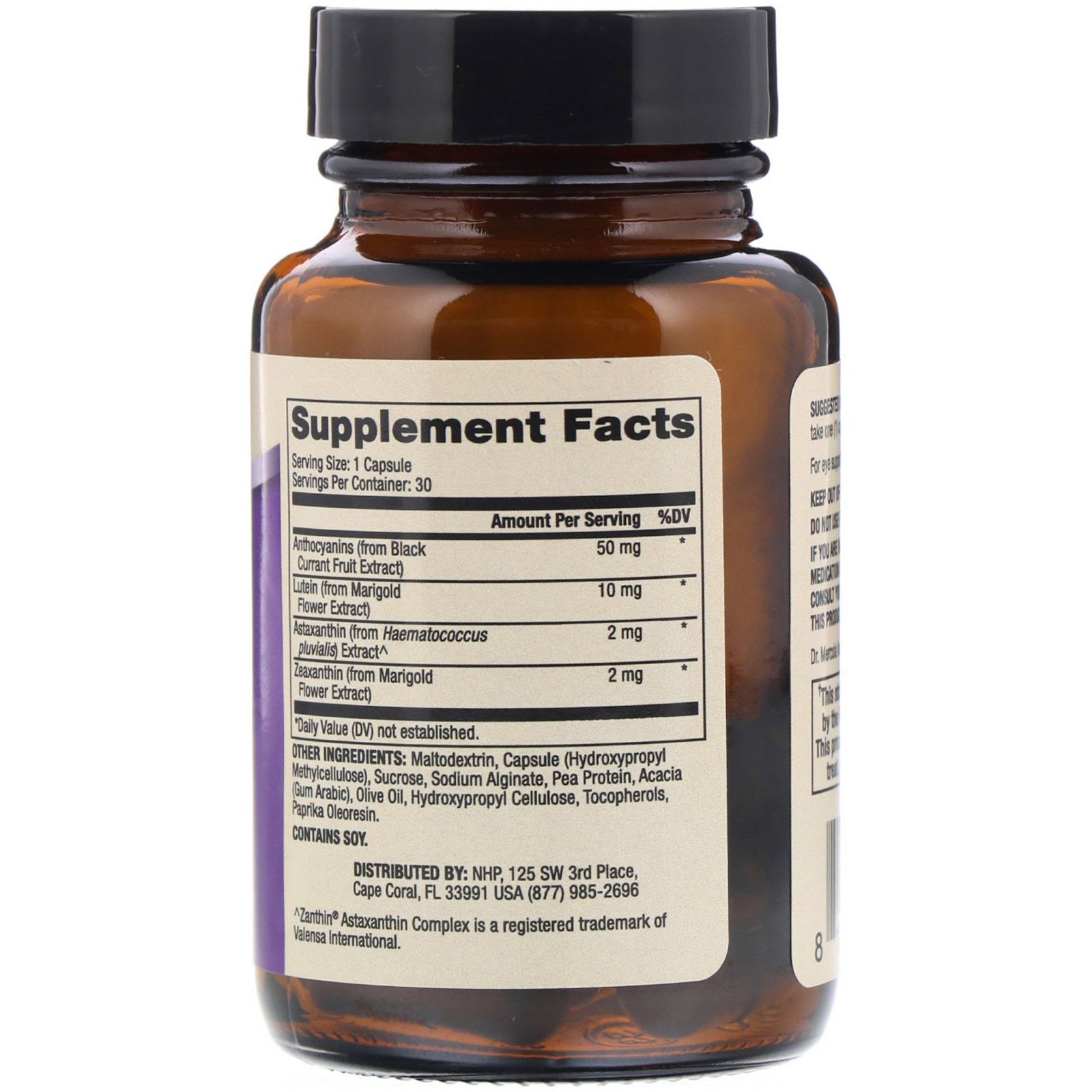 Dr. Mercola, Eye Support, 30 Capsules - Imagem 2