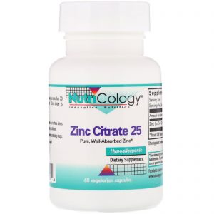 Comprar nutricology, citrato de zinco 25, 60 cápsulas vegetarianas preço no brasil minerais suplementos zinco suplemento importado loja 89 online promoção -