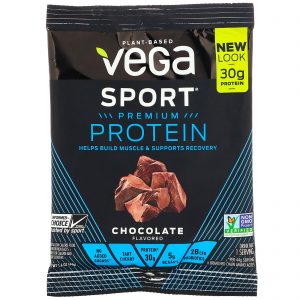 Comprar vega, sport premium protein, chocolate, 1. 6 oz (44 g) preço no brasil barras de proteínas nutrição esportiva suplemento importado loja 289 online promoção -