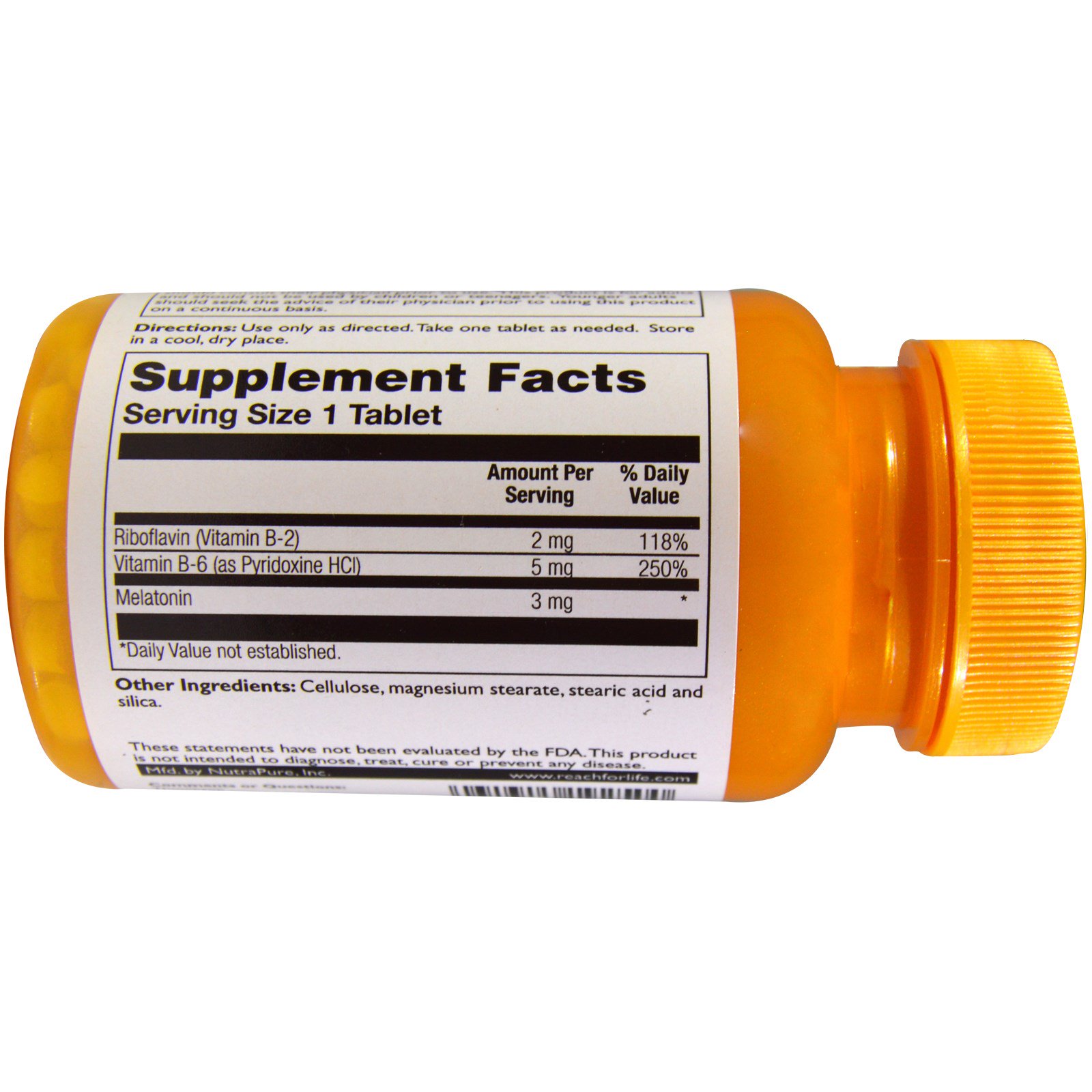 Thompson, Melatonina, 3 mg, 30 Comprimidos - Imagem 2