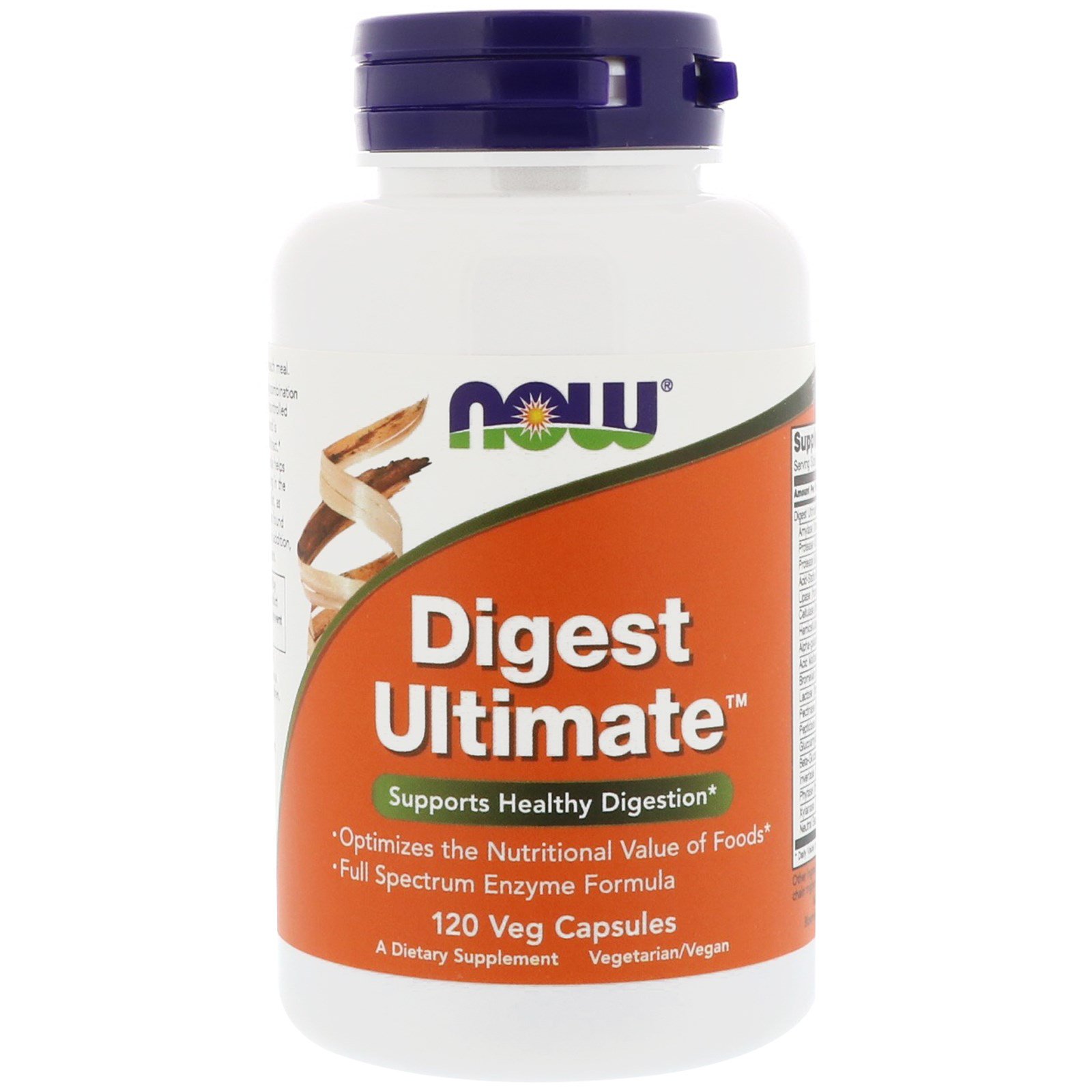 Now Foods, Digest Ultimate, 120 Cápsulas Vegetarianas