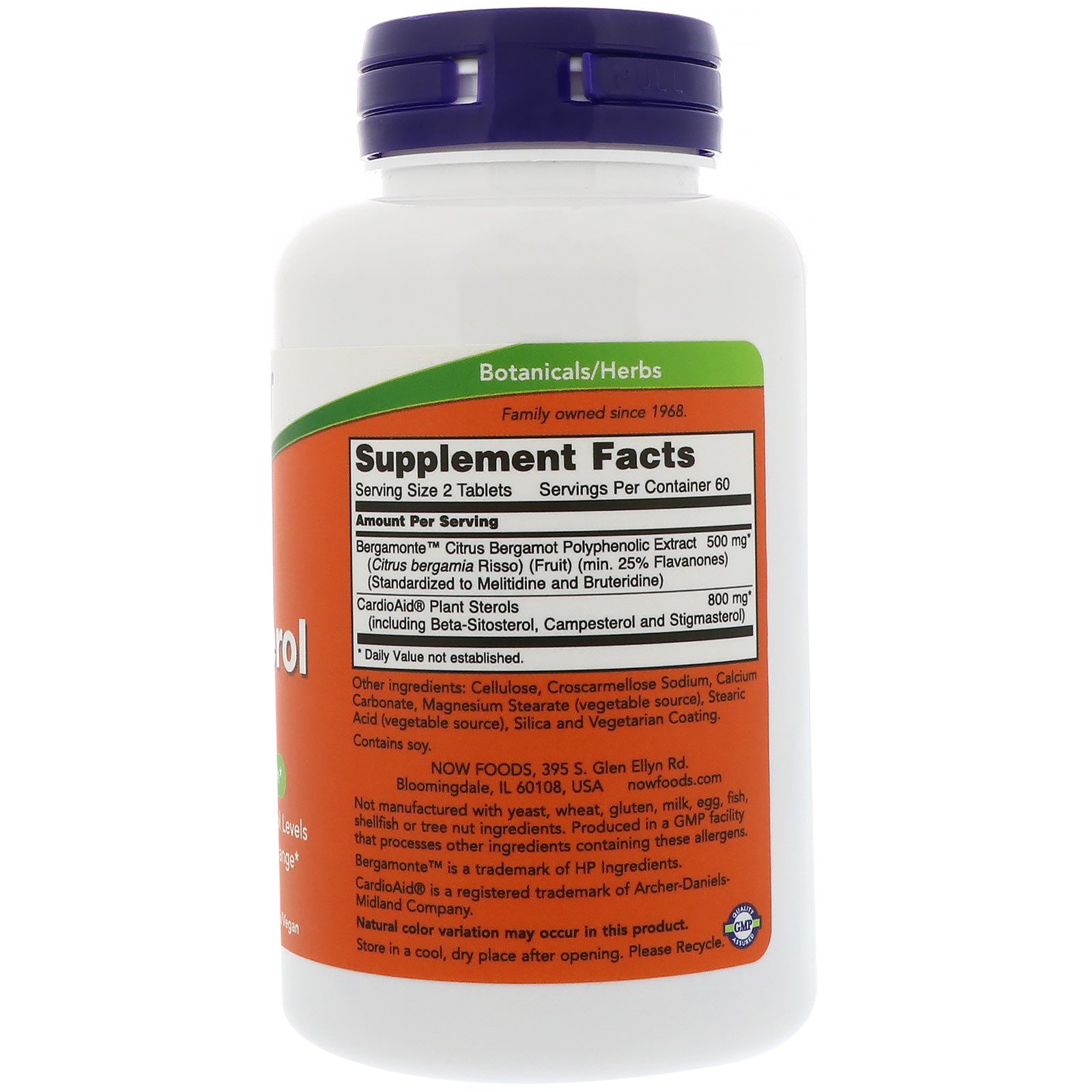 Now Foods, Cholesterol Pro, 120 Comprimidos - Imagem 2