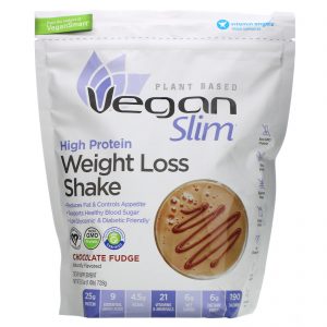 Comprar vegansmart, vegan slim, high protein weight loss shake, chocolate fudge, 1. 6 lb (728 g) preço no brasil mix de proteínas proteína suplementos de musculação suplemento importado loja 73 online promoção -