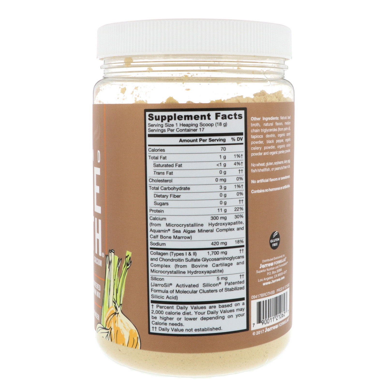 Jarrow Formulas, Além do Caldo de Ossos, Sabor Ramen de Carne Apimentada, 10,8 oz (306 g) - Imagem 2