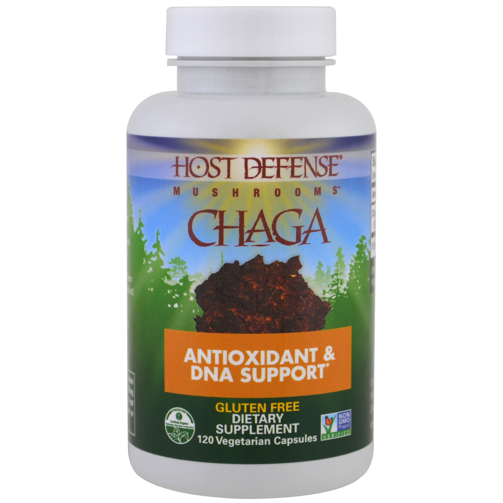 Fungi Perfecti, Chaga, 120 Cápsulas Vegetais - Imagem 3