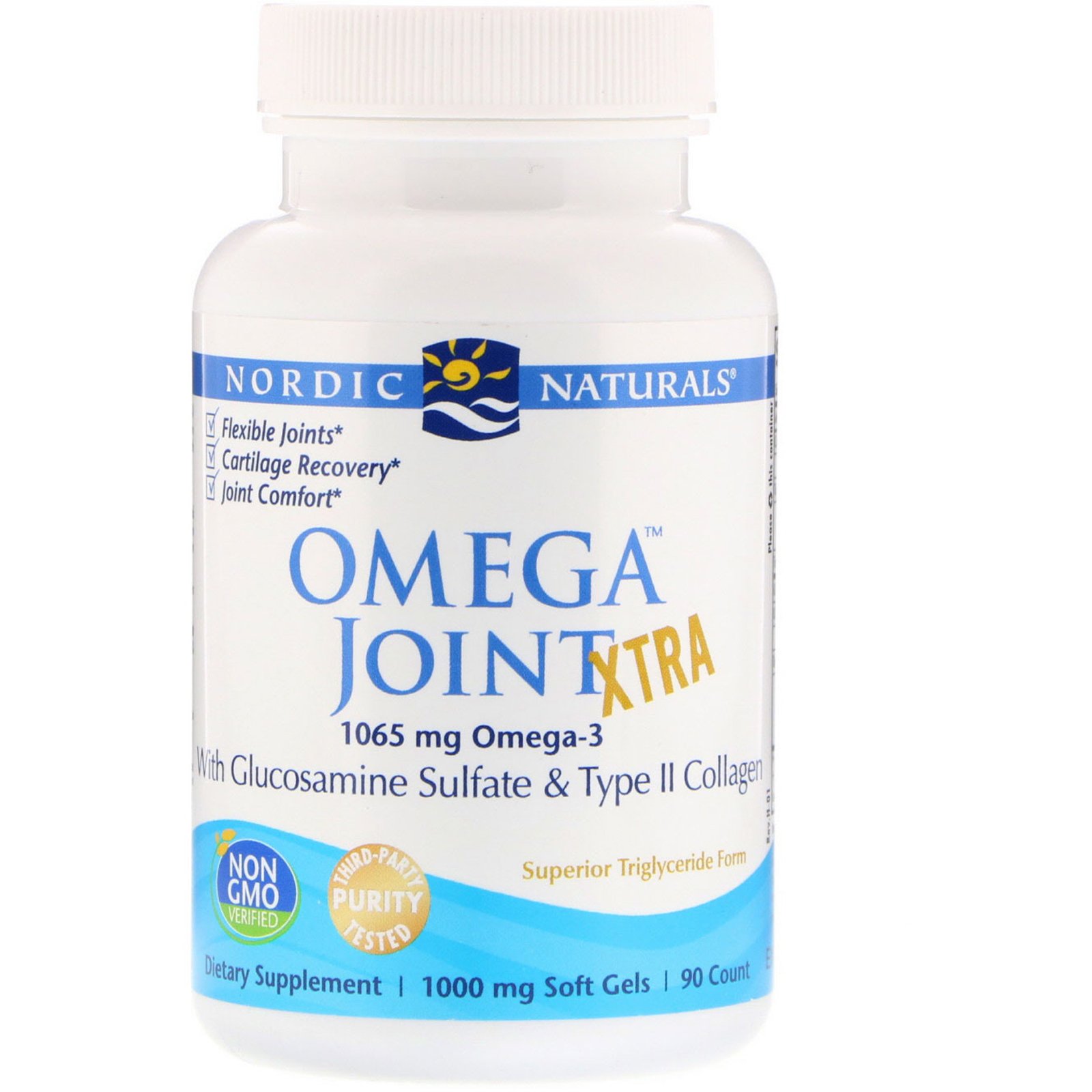 Nordic Naturals, Omega Joint Xtra, 1.000 mg, 90 Cápsulas Softgel