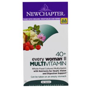 New Chapter, 40+ Every Woman II, Multivitamínico, 96 Comprimidos