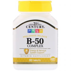 Comprar 21st century, complexo b-50, liberação prolongada, 60 comprimidos preço no brasil vitamina b vitaminas e minerais suplemento importado loja 241 online promoção -
