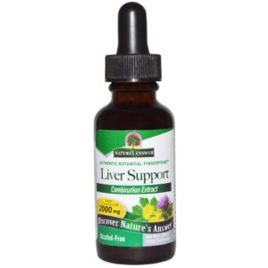Nature's Answer, Apoio para o Fígado, Sem álcool, 2000 mg, 1 fl oz (30 ml)