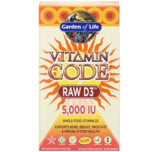 Comprar garden of life, vitamin code, raw d3, 5,000 iu, 60 vegetarian capsules preço no brasil vitamina d vitaminas e minerais suplemento importado loja 261 online promoção -