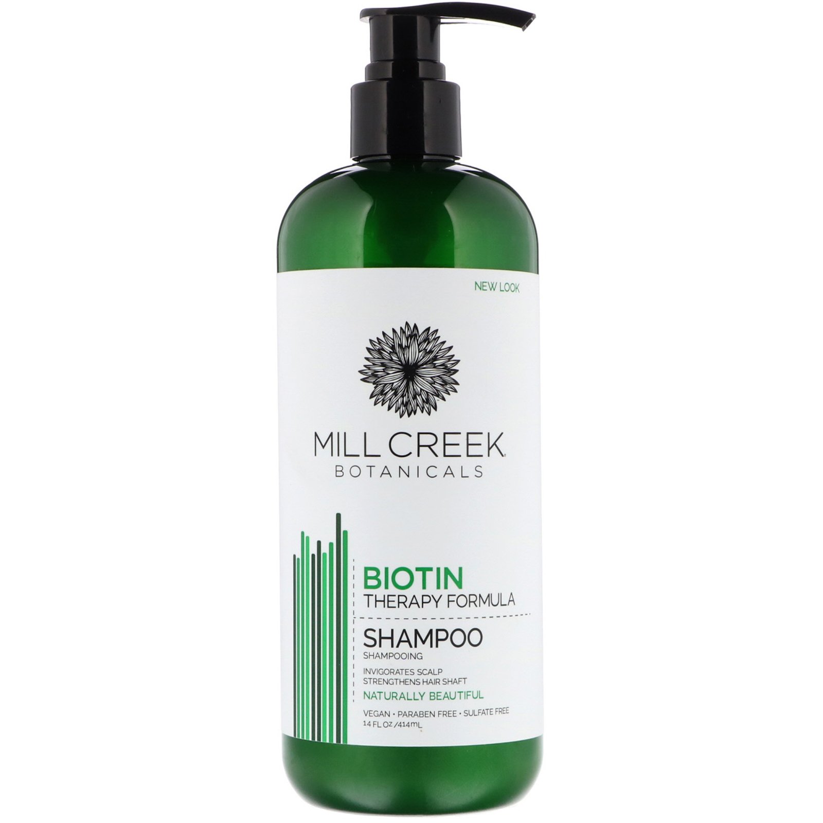 Mill Creek Botanicals, Shampoo Biotina, Fórmula de Terapia, 414 ml (14 fl oz)