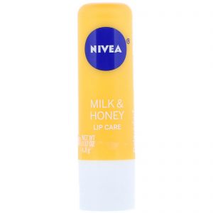 Comprar nivea, milk & honey lip care, 0. 17 oz (4. 8 g) preço no brasil lip balm lip care medicine cabinet suplementos em oferta suplemento importado loja 231 online promoção -
