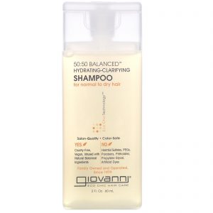 Comprar giovanni, 50:50 balanced hydrating-clarifying shampoo, 2 fl oz (60 ml) preço no brasil banho & beleza cuidados com os cabelos shampoo para volume xampu suplemento importado loja 271 online promoção -