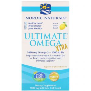 Comprar nordic naturals, ultimate omega xtra, limão, 1. 000 mg, 60 gels macios preço no brasil ômega 3 óleo de peixe suplementos nutricionais suplemento importado loja 147 online promoção -