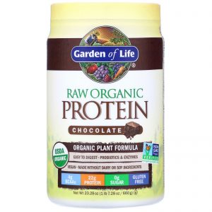 Comprar garden of life, proteína orgânica crua, fórmula orgânica vegetal, chocolate, 660 g (23,28 oz) preço no brasil mix de proteínas proteína suplementos de musculação suplemento importado loja 249 online promoção -