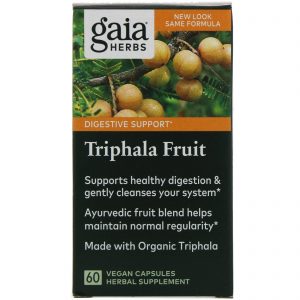 Comprar gaia herbs, triphala fruit, 60 vegan capsules preço no brasil ervas sálvia suplemento importado loja 237 online promoção -