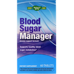 Nature's Way, Regulador de Açúcar no Sangue, 60 Comprimidos