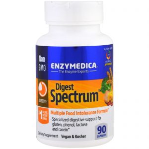 Comprar enzymedica, digest spectrum, 90 cápsulas preço no brasil enzimas digestivas suplementos nutricionais suplemento importado loja 81 online promoção -