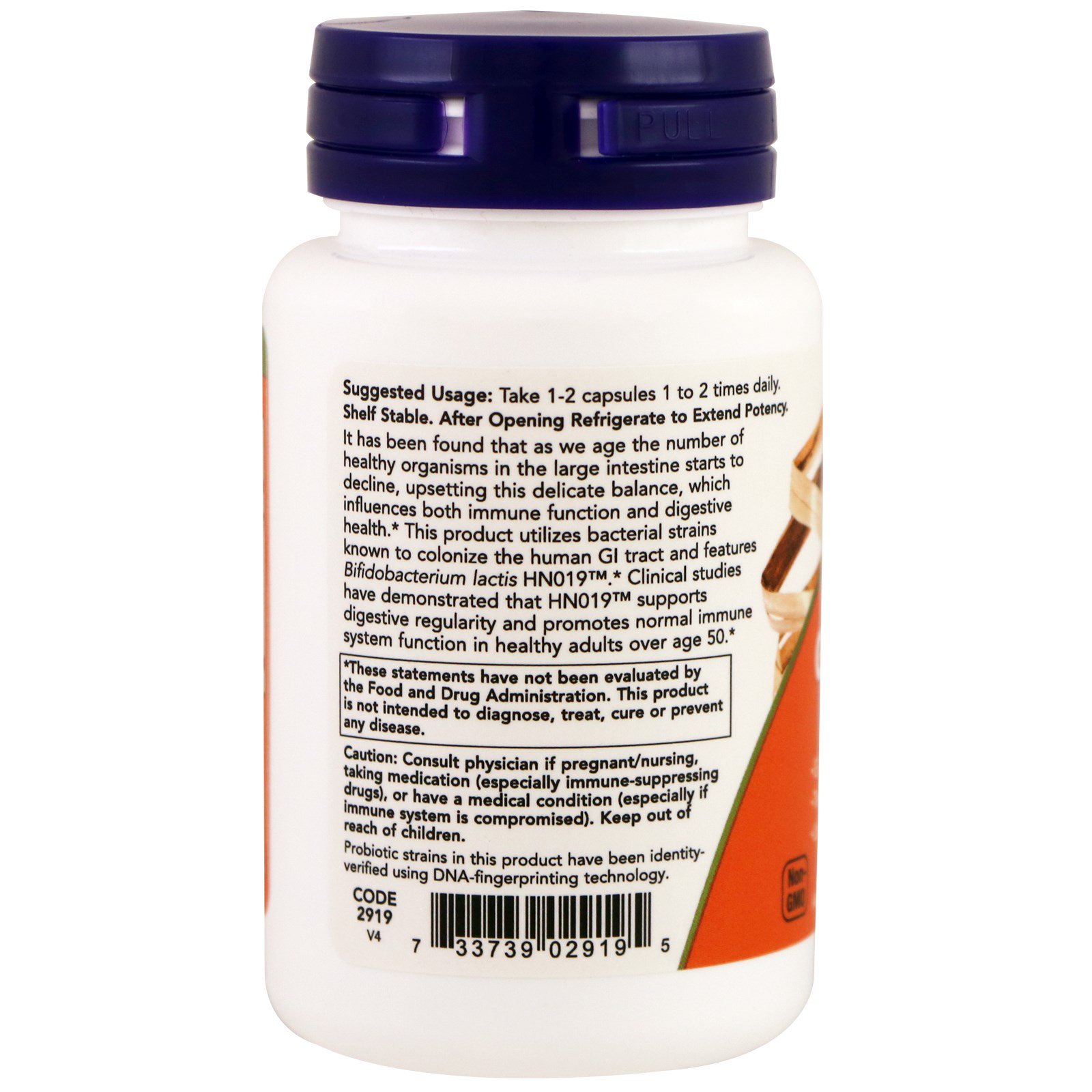 Now Foods, Clinical GI Probiotic, 60 Cápsulas Vegetais - Imagem 2