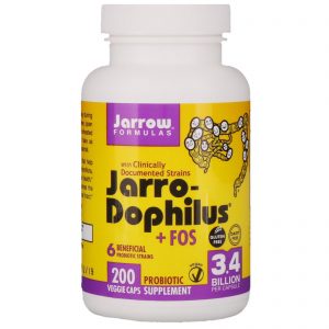 Comprar jarrow formulas, jarro-dophilus + fos, 3,4 bilhões, 200 cápsulas (ice) preço no brasil probióticos suplementos nutricionais suplemento importado loja 167 online promoção -
