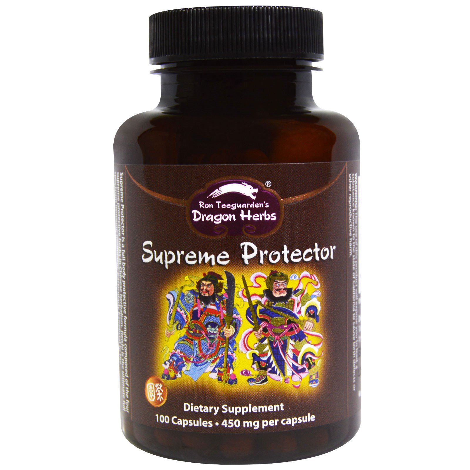 Dragon Herbs, Supreme Protector, 500 mg, 100 Veggie Caps