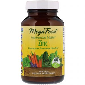 Comprar megafood, zinco, 60 comprimidos preço no brasil vitaminas e minerais zinco suplemento importado loja 217 online promoção -