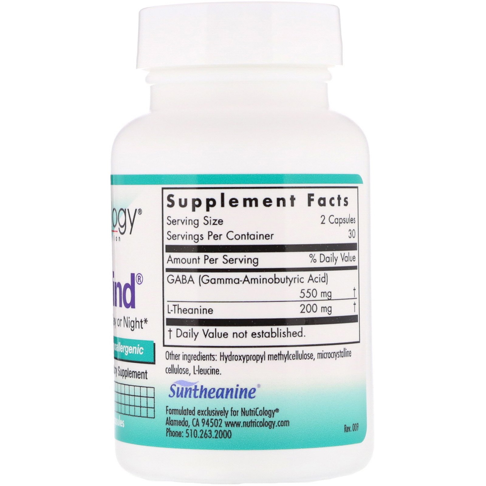 Nutricology, ZenMind, 60 Comprimidos Vegetarianos - Imagem 2