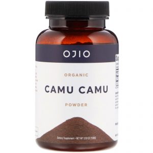 Comprar ojio, organic camu camu powder, 3. 53 oz (100 g) preço no brasil camu camu herbs & botanicals immune support suplementos em oferta suplemento importado loja 31 online promoção -