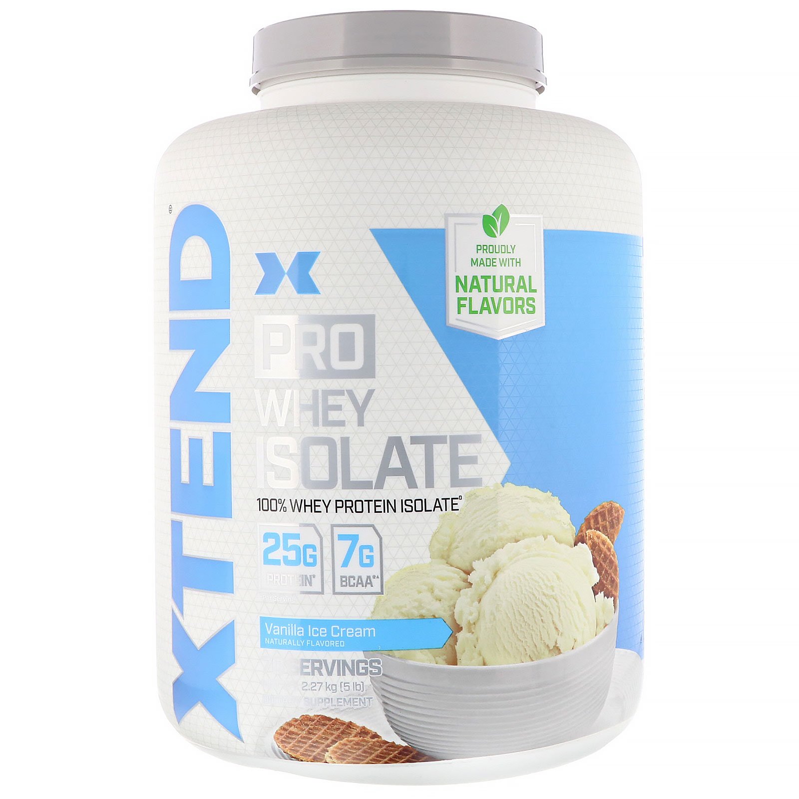 Scivation, Xtend Pro, Isolado de Whey, Sorvete de Baunilha, 2,27 kg (5 lb)