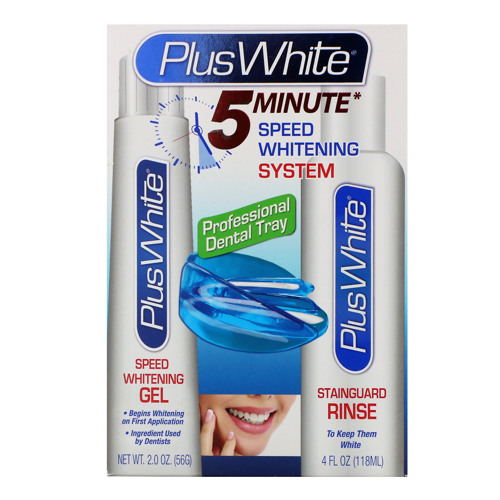Plus White, Sistema de Clareamento Premier de 5 Minutos, Kit de Clareamento de 3 Peças - Imagem 2
