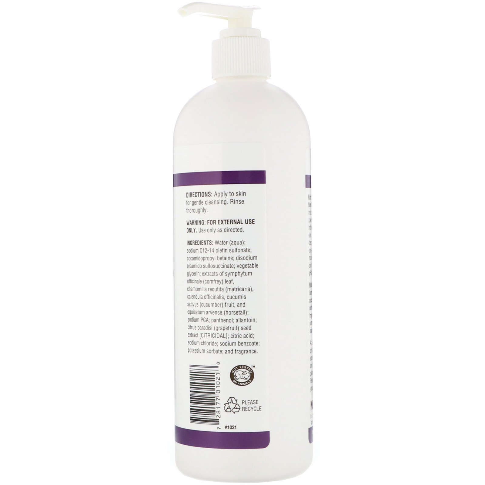 NutriBiotic, Limpador para a Pele, Sem Sabão, Fruta Fresca, 473 ml (16 oz) - Imagem 2