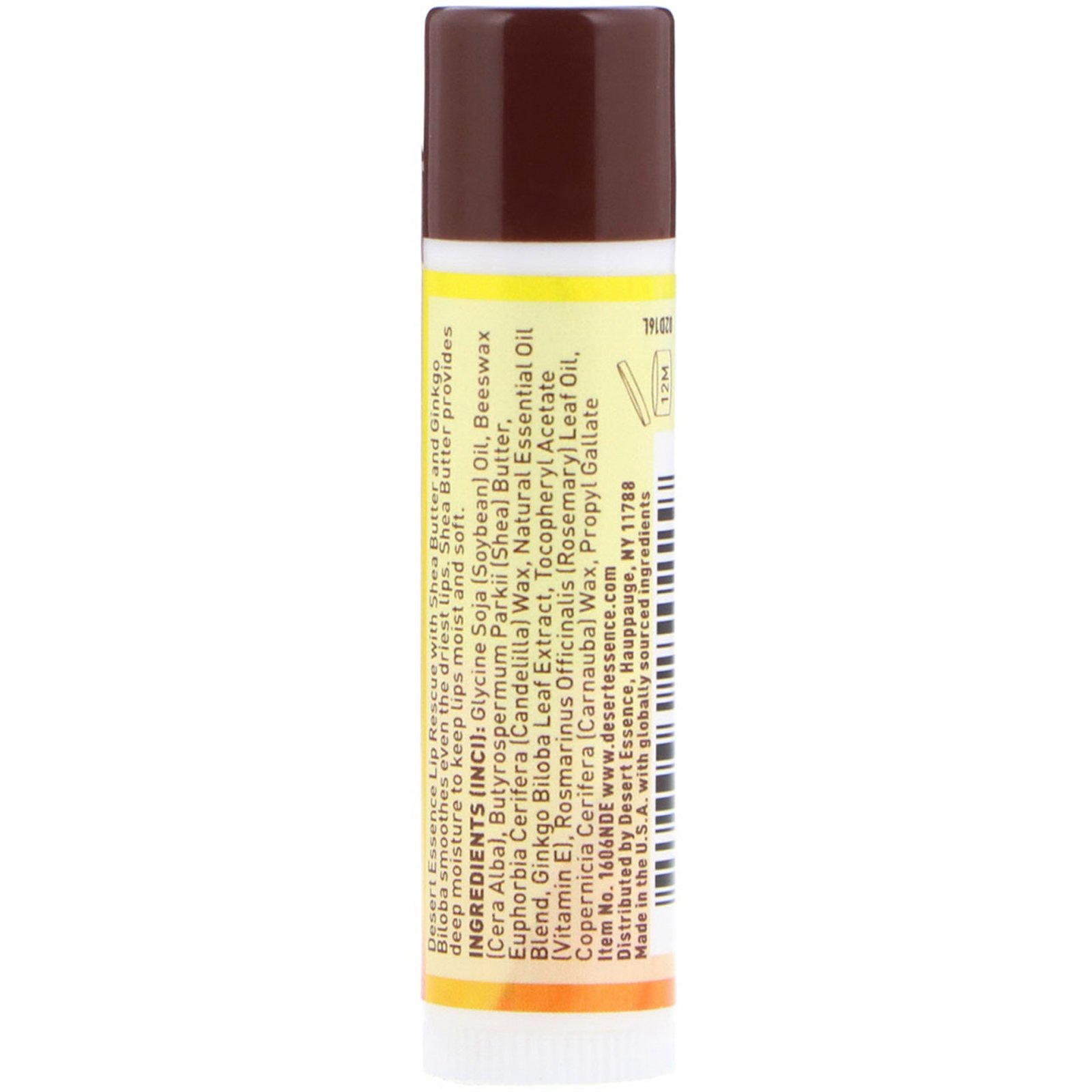 Desert Essence, Lip Rescue, Ultra Hidratante com Manteiga de Carité, 4,25 g - Imagem 2