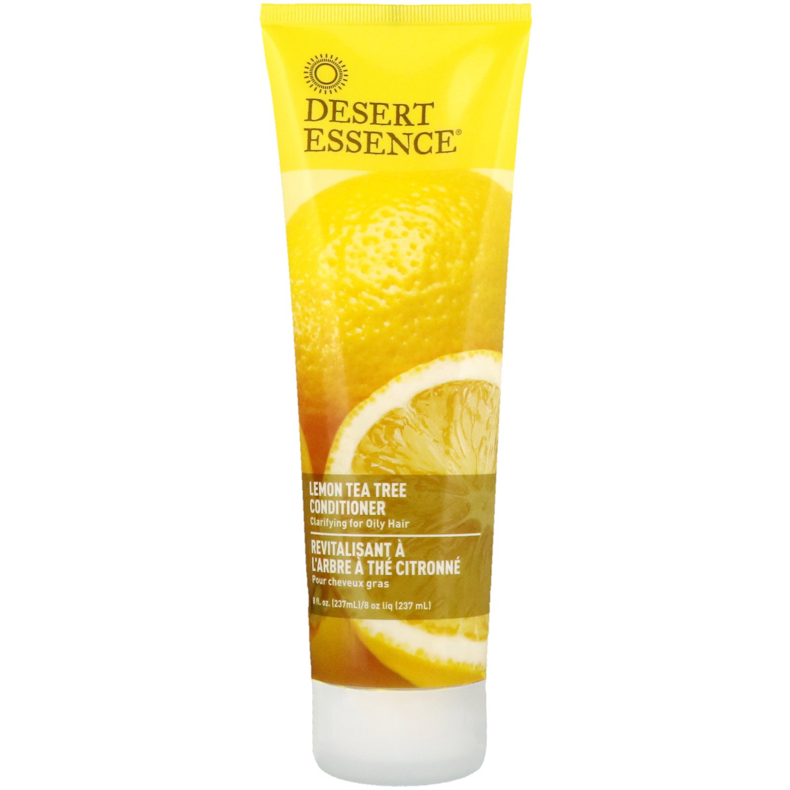 Desert Essence, Condicionador, Limão e Melaleuca, 237 ml