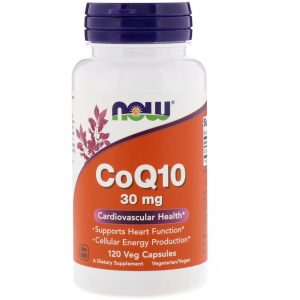 Comprar now foods, coq10, 30 mg, 120 cápsulas vegetais preço no brasil anti-idade antioxidantes tópicos de saúde suplemento importado loja 281 online promoção -