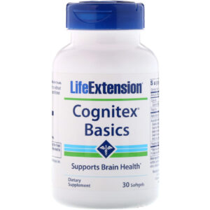 Life Extension, Cognitex Basics, 30 Cápsulas Softgel
