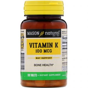 Comprar mason natural, vitamina k, 100 mcg, 100 comprimidos preço no brasil vitamina k vitaminas e minerais suplemento importado loja 23 online promoção - 17 de agosto de 2022