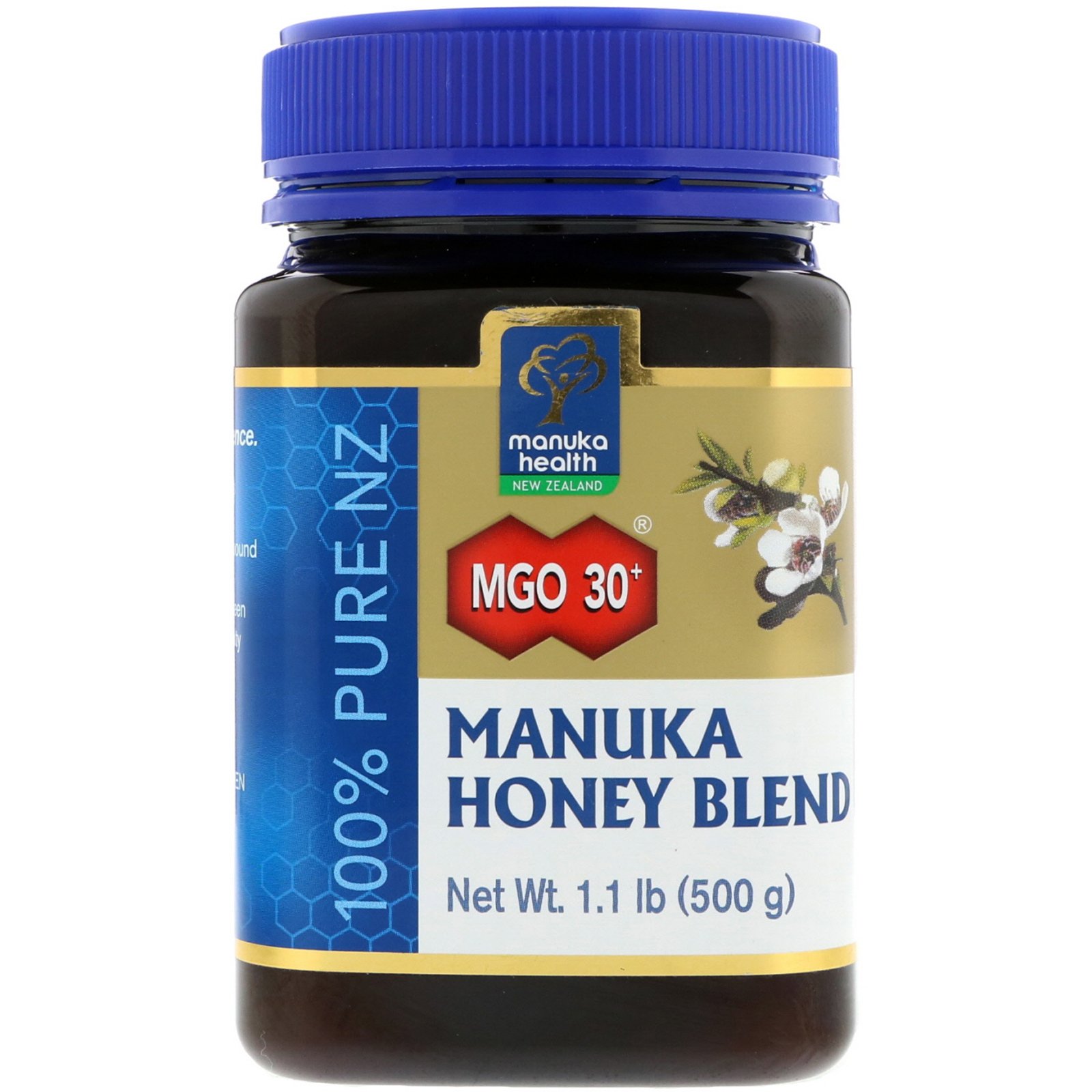 Manuka Health, Manuka Honey Blend, MGO 30+, 1.1 lb (500 g)